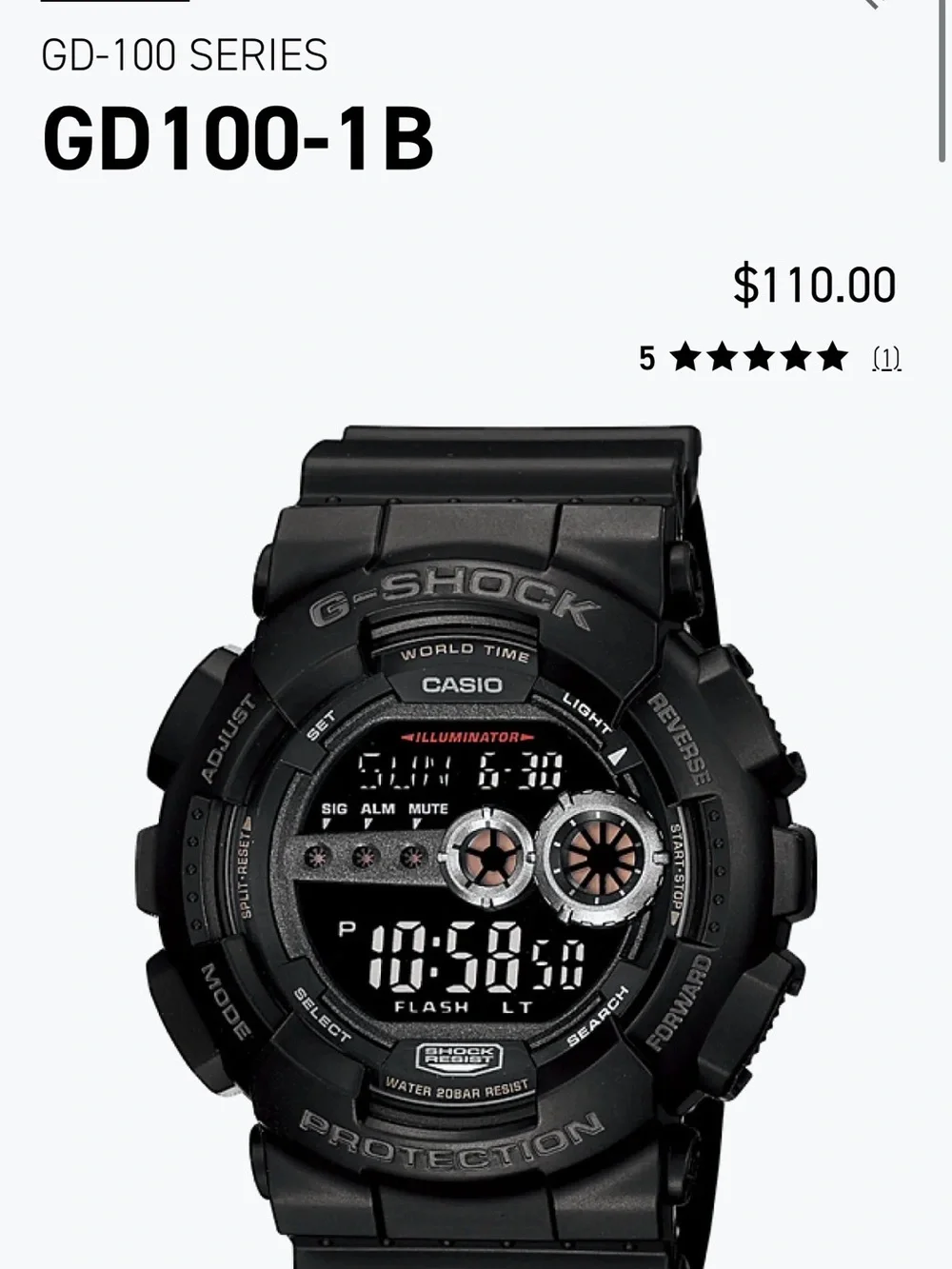 Casio rugged shock